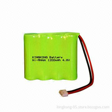 Eco-friendly Rechargeable NiMH Battery Packs